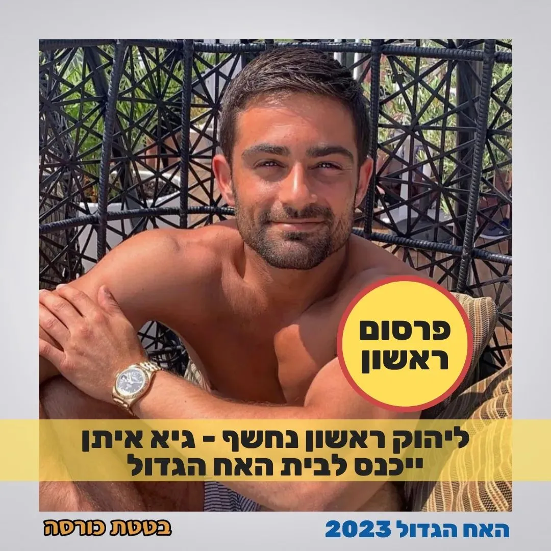 בטטת כורסה גיא איתן האח הגדול